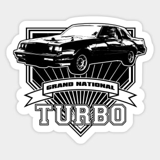 Grand National Turbo Sticker